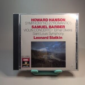 Hanson: Symohony No. 2  Barber: Violin Conc  Haitink  EMI CD CDC-7 47850 2